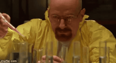 Walter White Cooking