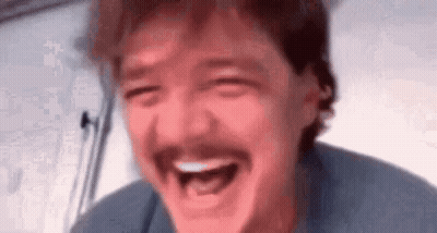 Pedro Pascal Crying