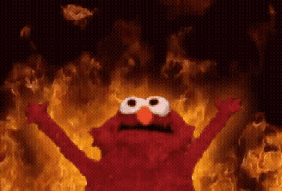 Fire Elmo